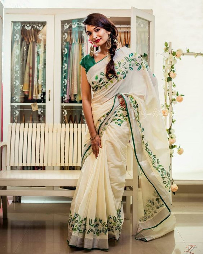 Linen saree flipkart store
