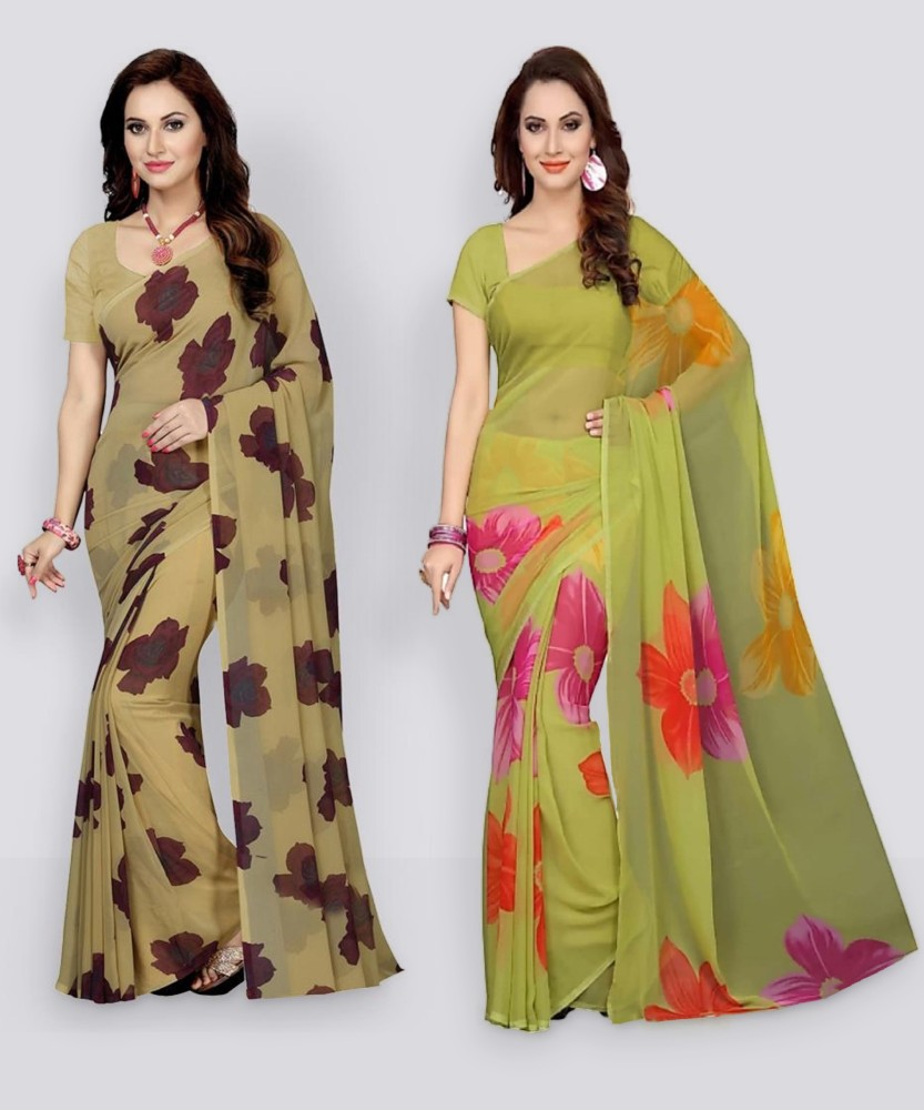 Flipkart online clearance shopping georgette sarees