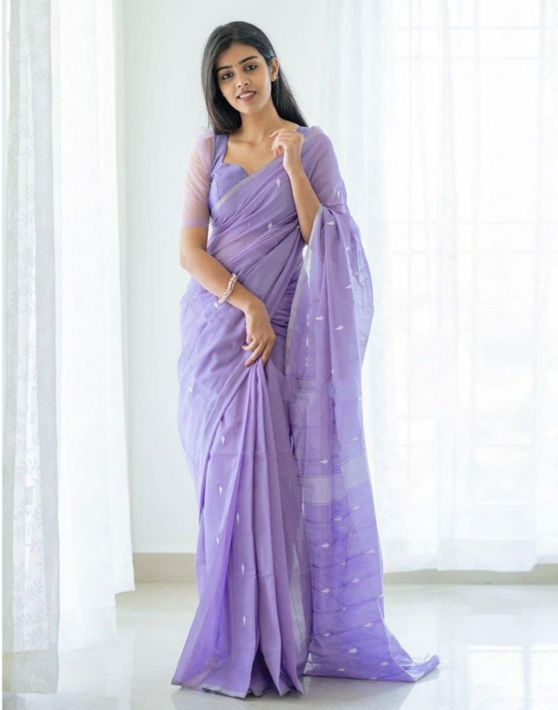 Linen saree 2025 online flipkart