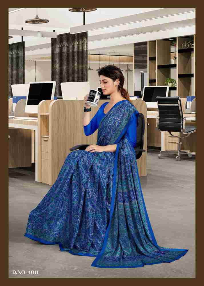 Air hostess outlet saree dress