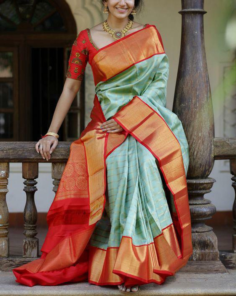 Share more than 76 kanjivaram silk saree design
