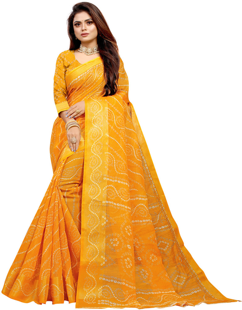 Bandhani cotton sarees with price store