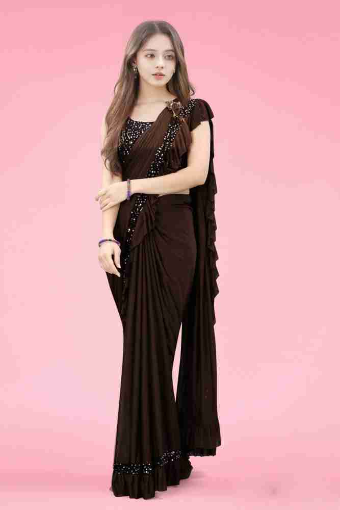 Saree party clearance wear flipkart