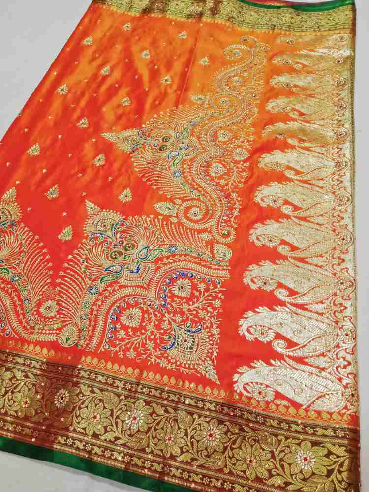 Flipkart stone work saree sale