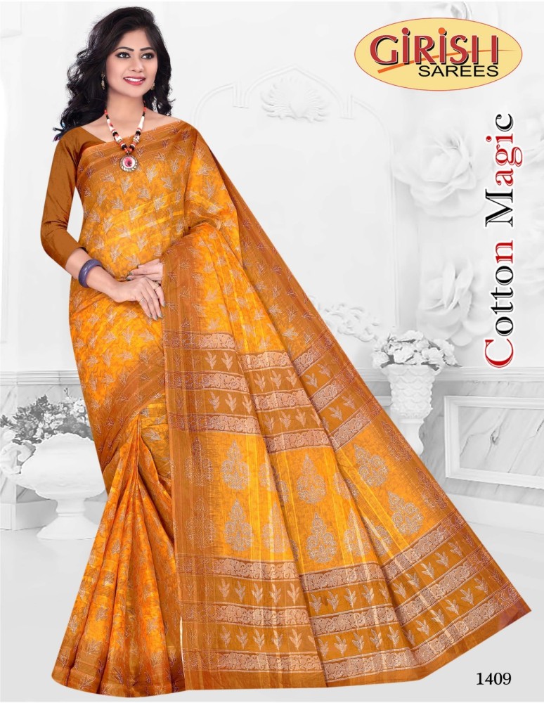 Buy geetha creation Printed Handloom Pure Silk Multicolor Sarees Online @  Best Price In India | Flipkart.com