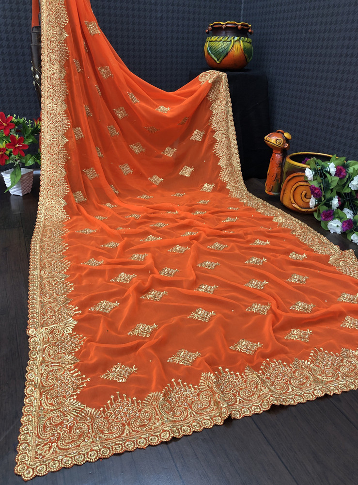 Stone online saree flipkart