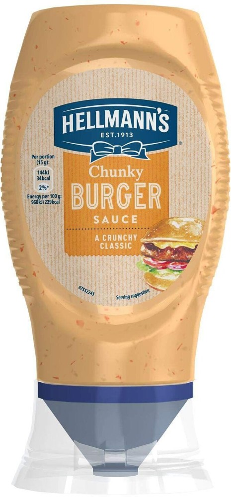 Hellmann's® Classic Burger Sauce  Discover mouth-watering product range