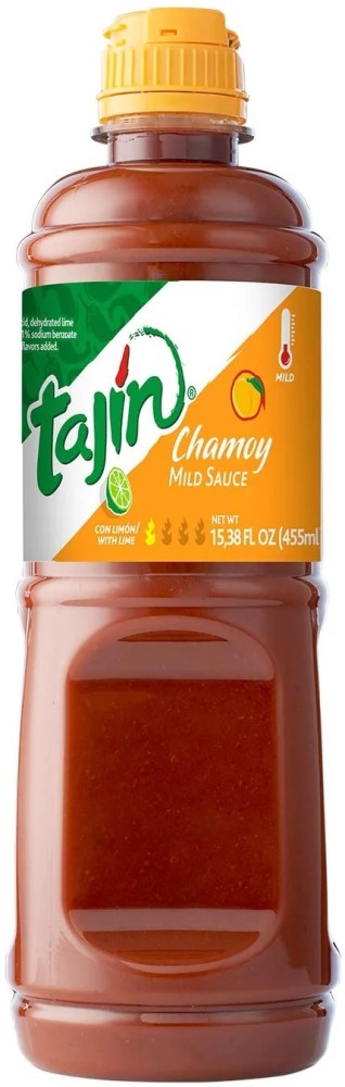 TAJIN CHAMOY LIQUID 455ml, a fruity liquid Mexican Hot Sauce