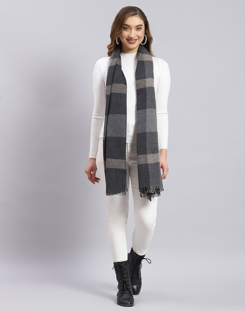 MONTE CARLO Cotton Checkered Women Shawl Buy MONTE CARLO Cotton Checkered Women Shawl Online at Best Prices in India Flipkart