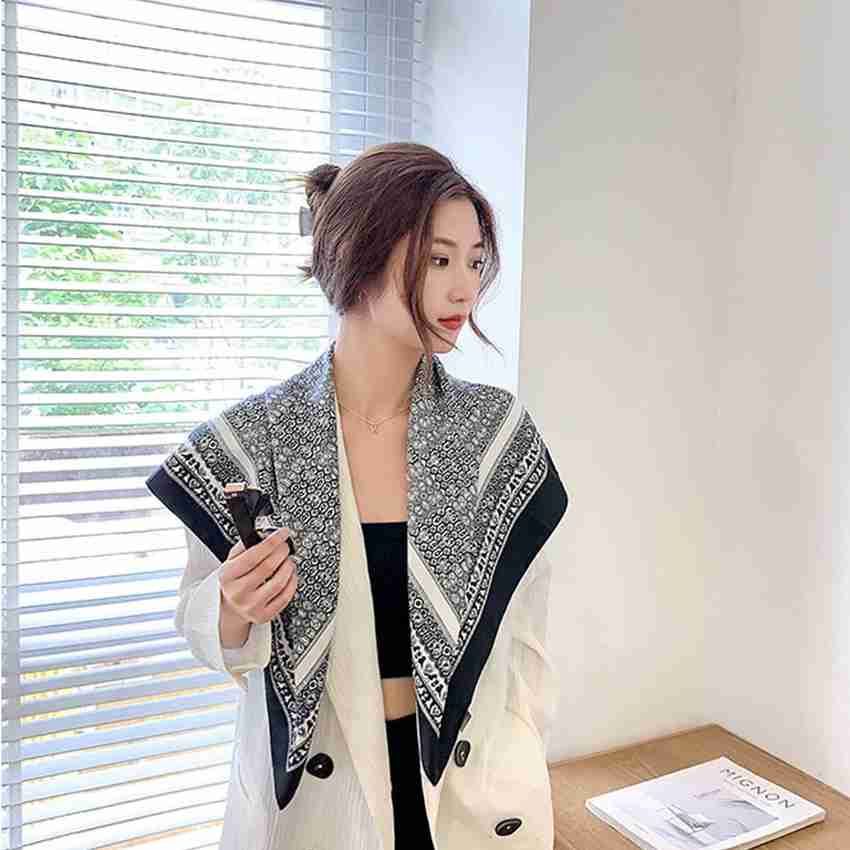 H and m silk scarf 2025