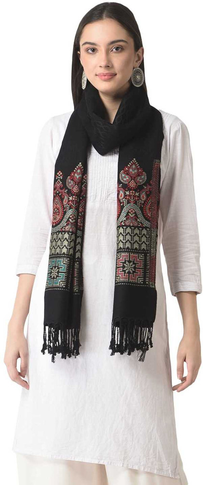 Woolen stoles online flipkart on sale