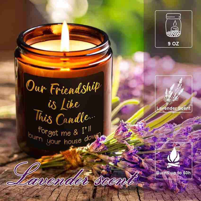 Scented Candles- Friendship Gifts for Women Friends, Best Friends