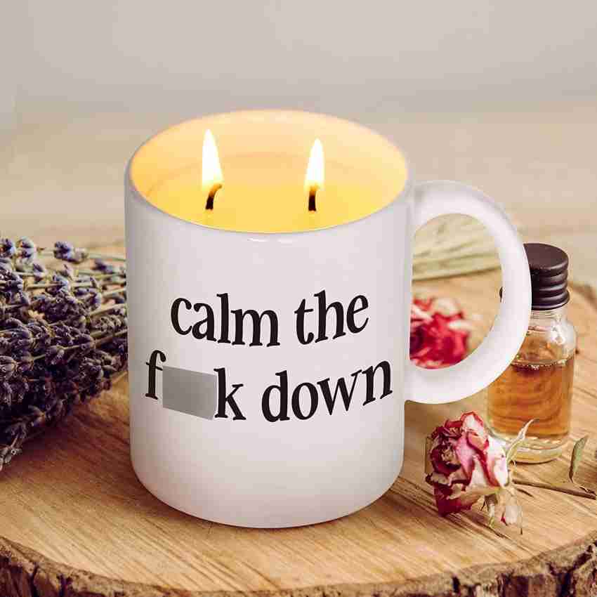 EARTH SCANT Relaxation Gifts for Women , Funny Candles for Women