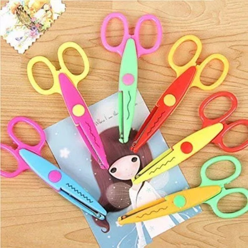 LEERFIE Art and Craft Zig Zag Paper Shaper Scissor