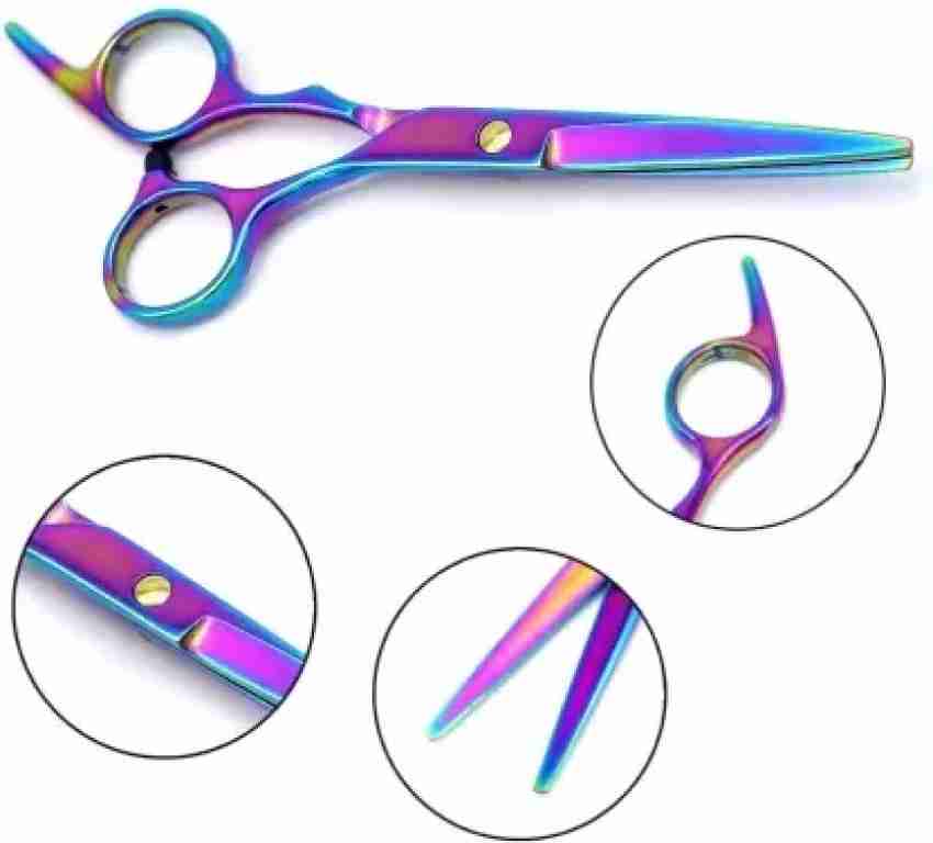 Hair Cutting Scissors Thinning ShearsProfessional Stainless Steel Barber  Hair Scissorsfor Both Salon and Home Use 