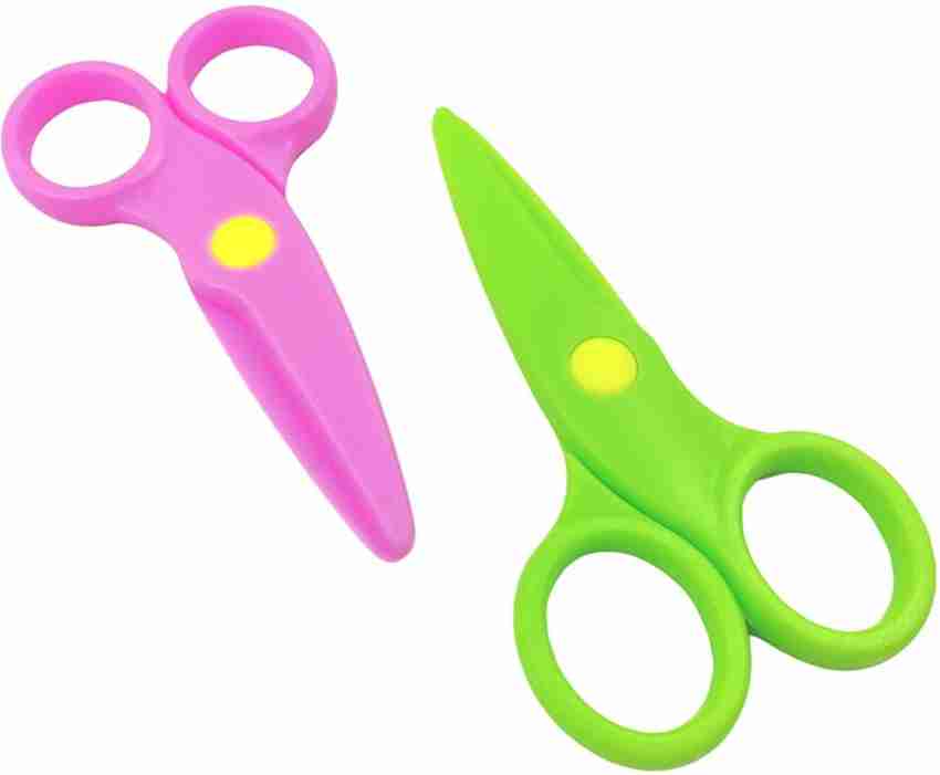 Plastic scissors top