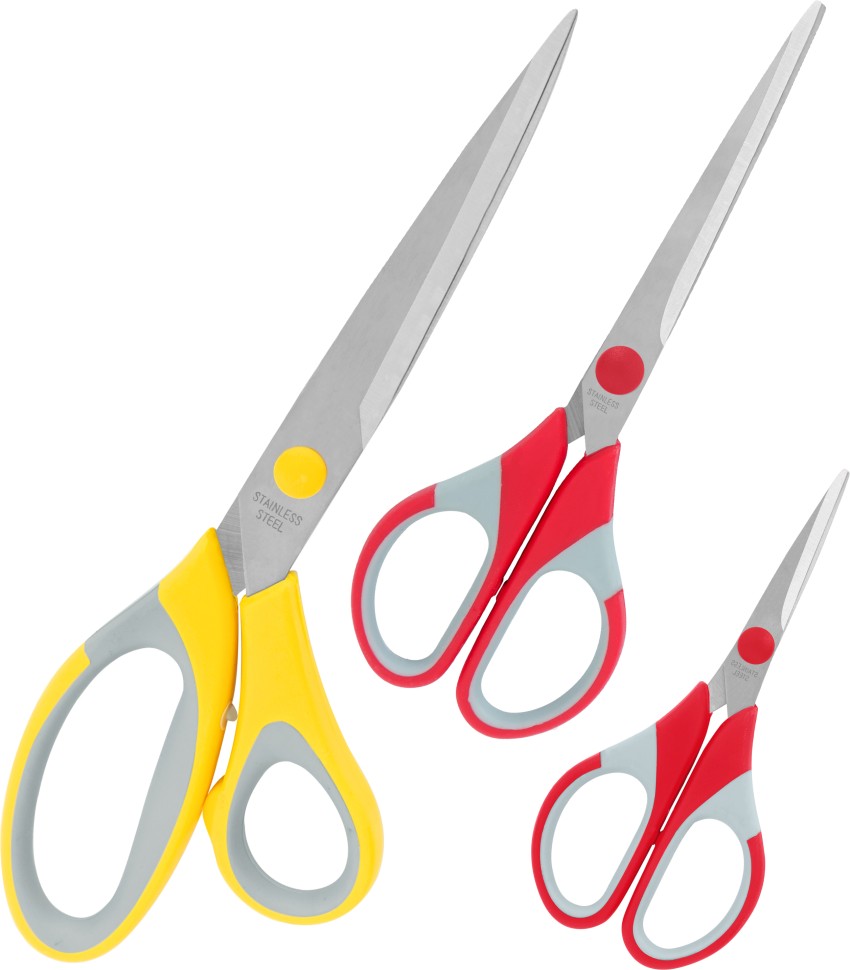 Stainless Steel Multi-Purpose Utility Scissors Set 3Pc