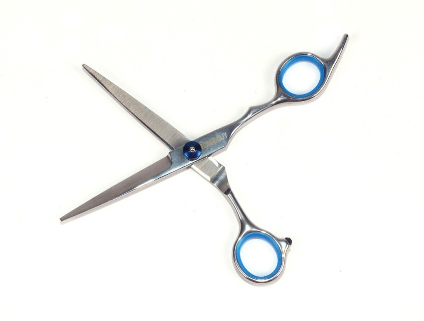 6 inch colorful rotating handle unique hair cutting scissors Tony