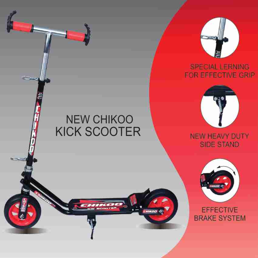 CHIKOO 100 KG Base Weight Capacity Kick Scooter for All Age Group 