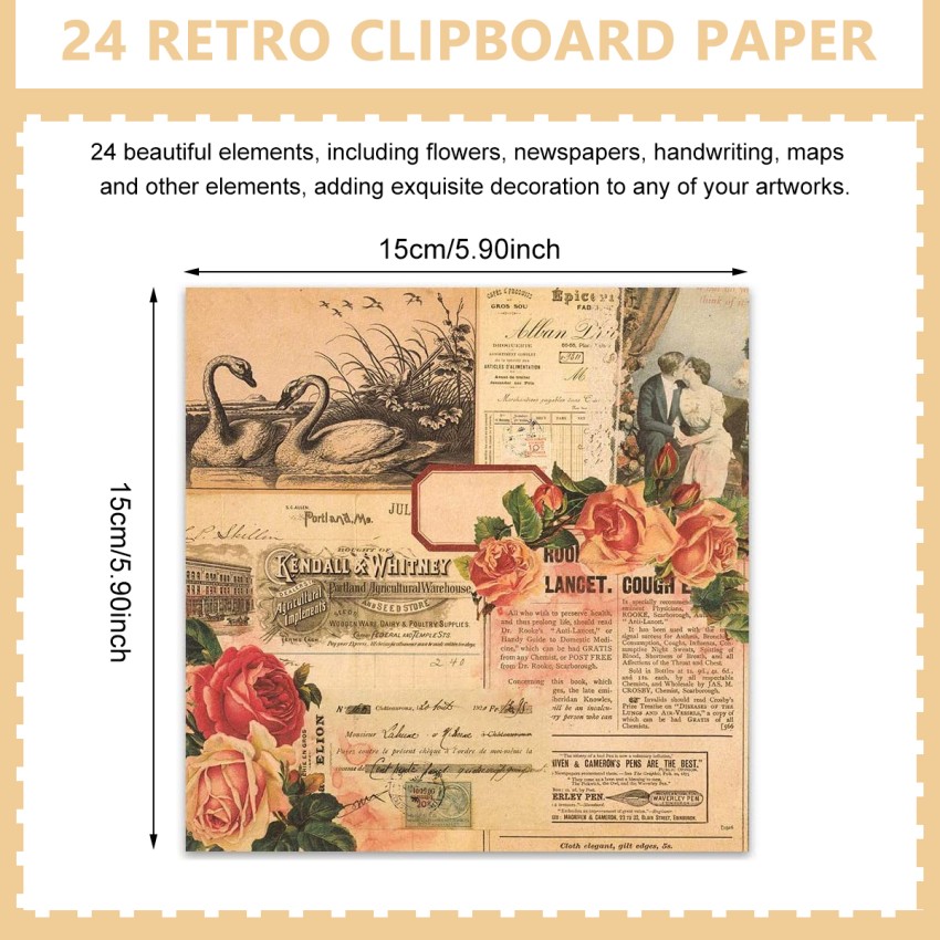 Memories's Beauty Digital Scrapbooking Kit Vintage Scrapbook Imprimable 