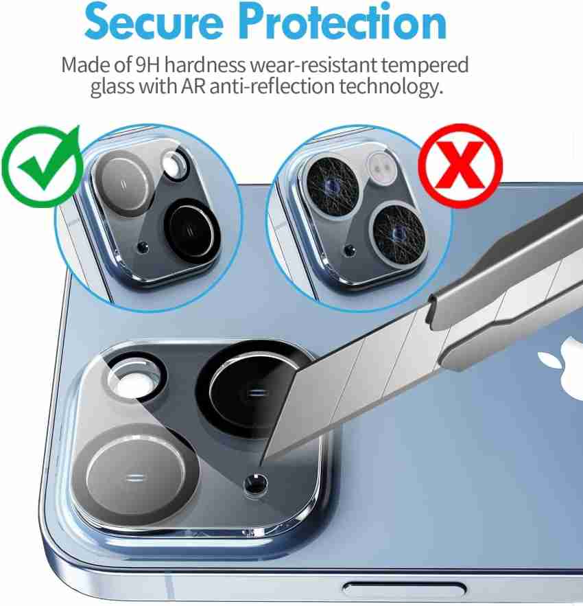 For Apple iPhone 15 Plus Tempered Glass Back Camera Lens Protector Cover