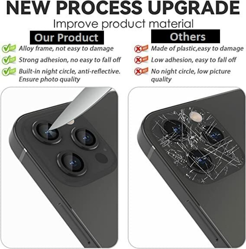 Upgraded Camera Lens Protector for iPhone 14 Pro Max/iPhone 14 Pro