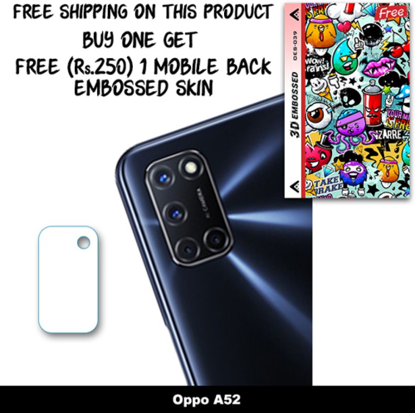 ARBAN Camera Lens Protector for Realme 11 Pro Plus FREE 1 3D EMBOSSED SKIN  FOR MOBILE BACK WITH CUT C1S039 - ARBAN 