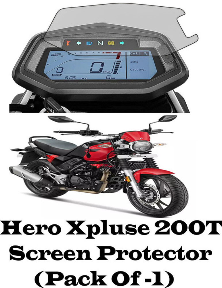 RapTag Nano Glass for Hero Xpulse 200T Speedo Meter NOT A TEMPERED GLASS .03.37 RapTag Flipkart