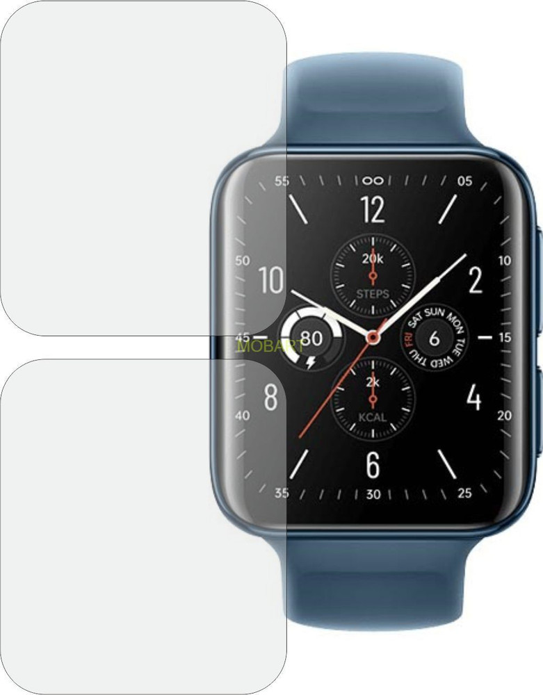 MOBART Edge To Edge Screen Guard for OPPO WATCH 2 46 mm MOBART