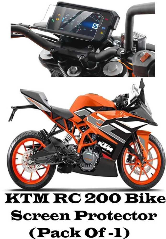 Ktm duke 200 screen protector 2025