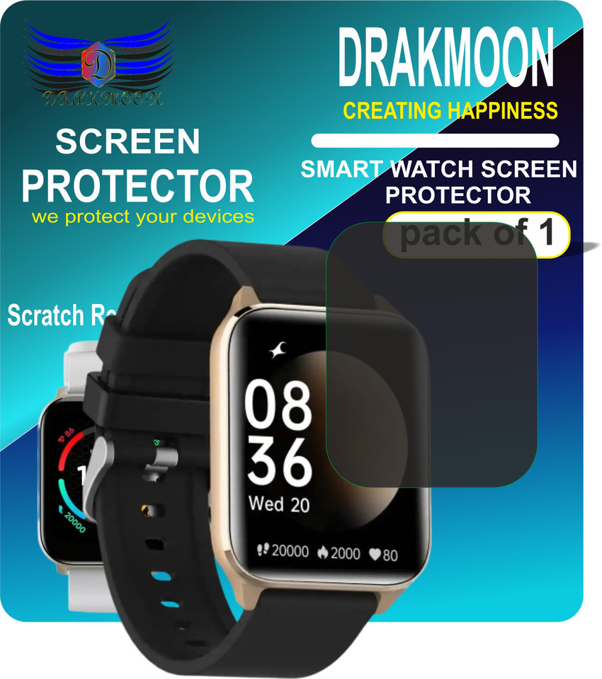 Drakmoon Edge To Edge Screen Guard for NEW FASTRACK REFLEX VOLT