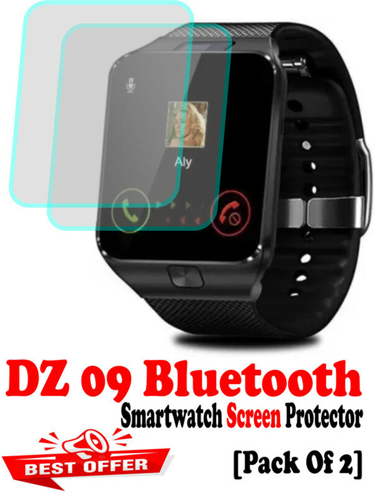 Blackcom Edge To Edge Tempered Glass for Dz09 Smartwatch .12.188 Blackcom Flipkart