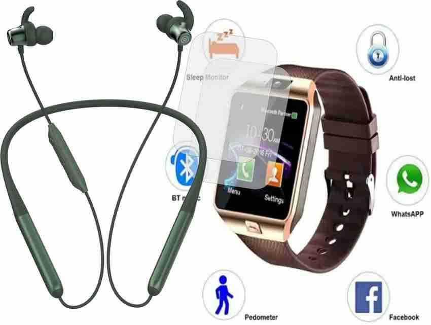 Gangtok Hub Edge To Edge Tempered Glass for Dz09 Smartwatch