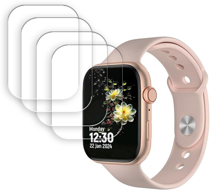 SOMTONE Edge To Edge Screen Guard for PunnkFunnk I8 Smartwatch 1.3 inch SMARTWATCH SCREEN GUARD SOMTONE Flipkart