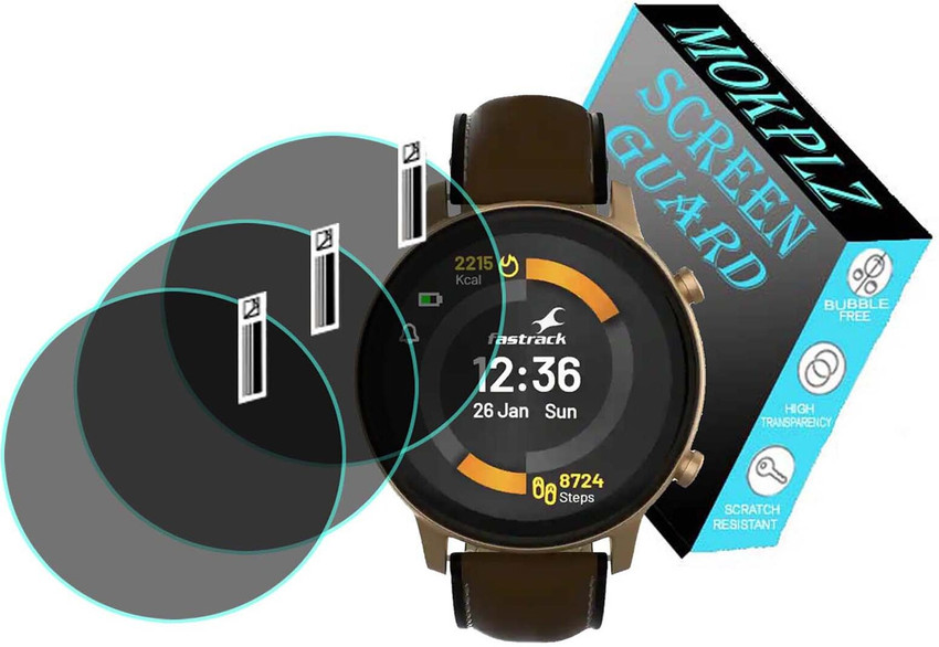 MOKPLZ Edge To Edge Screen Guard for FASTRACK REFLEX PLAY PLUS
