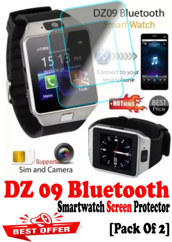 Gangtok Hub Edge To Edge Tempered Glass for Dz09 Smartwatch Screen Guard Only 0.0536 Gangtok Hub Flipkart