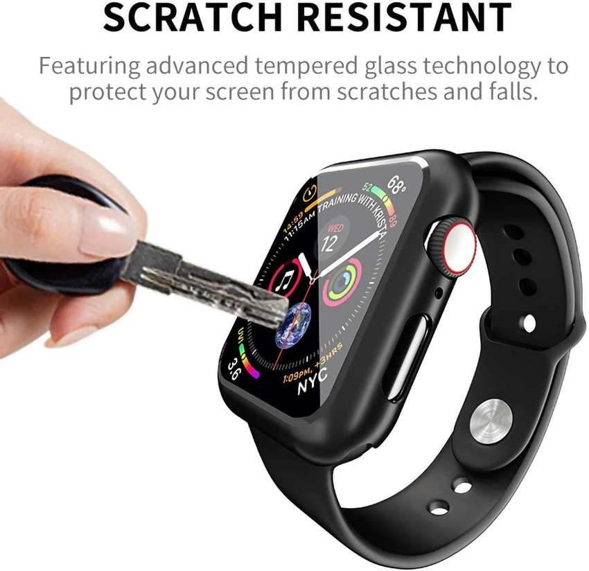 Apple watch series 4 case with built in screen protector best sale