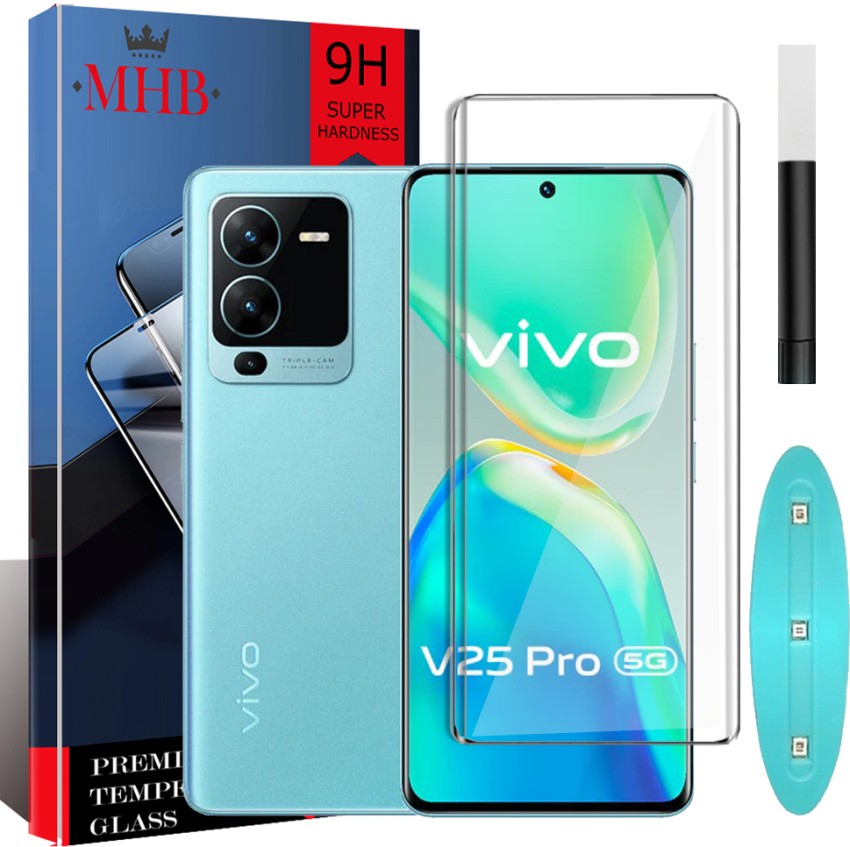 4 In 1 For Vivo V25 Pro Glass For Vivo V25 Pro Tempered 50 Off 5916