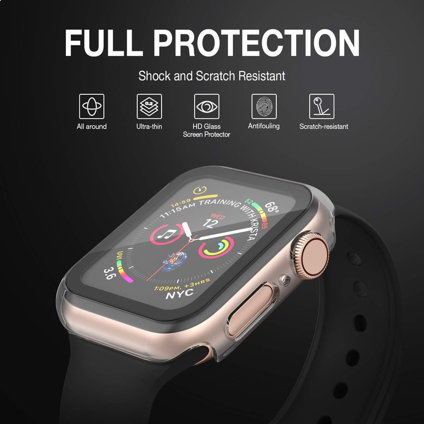 KALLISTA Edge To Edge Tempered Glass for APPLE SMART WATCH Case