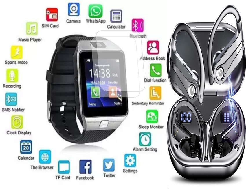 Dz09 smartwatch with whatsapp outlet