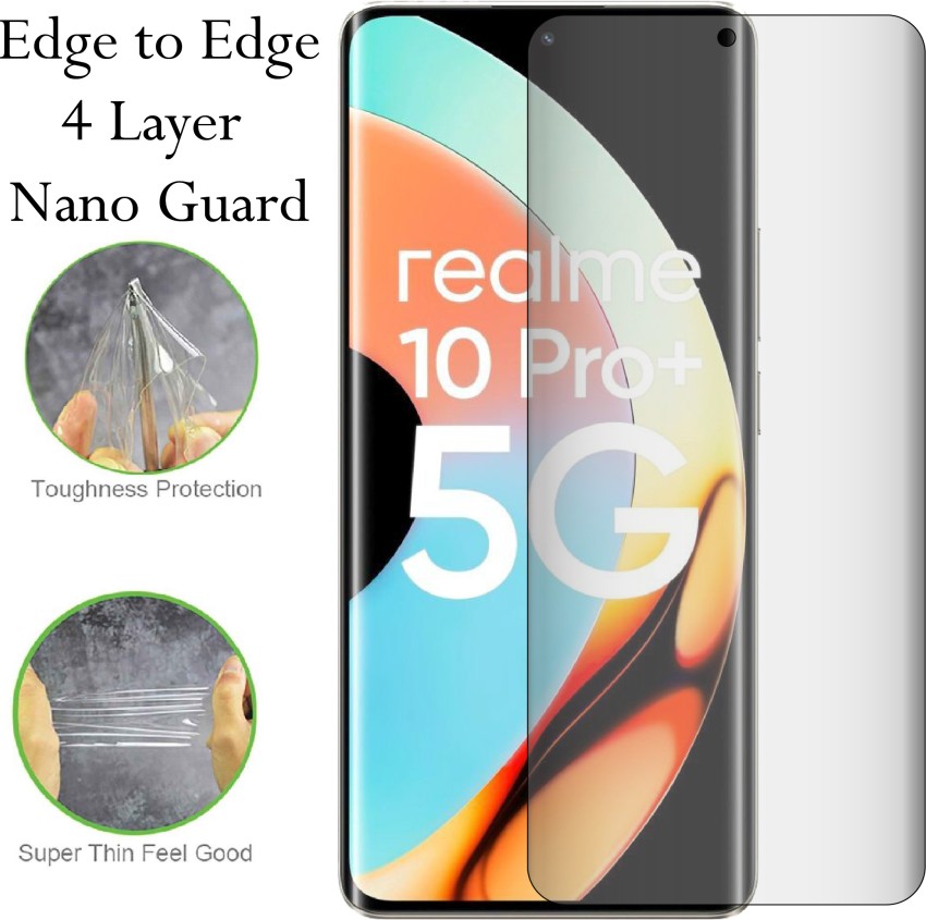 GORILLA PRO Edge To Edge Tempered Glass for Realme 10 Pro+ 5G