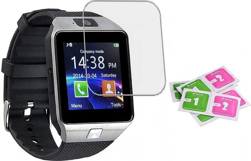 Gangtok Hub Edge To Edge Tempered Glass for Dz09 Smartwatch