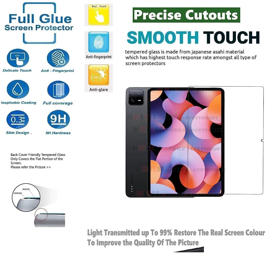 Buy Spnrs Edge To Edge Tempered Glass For I Xiaomi Pad 6 Online at Best  Prices in India - JioMart.