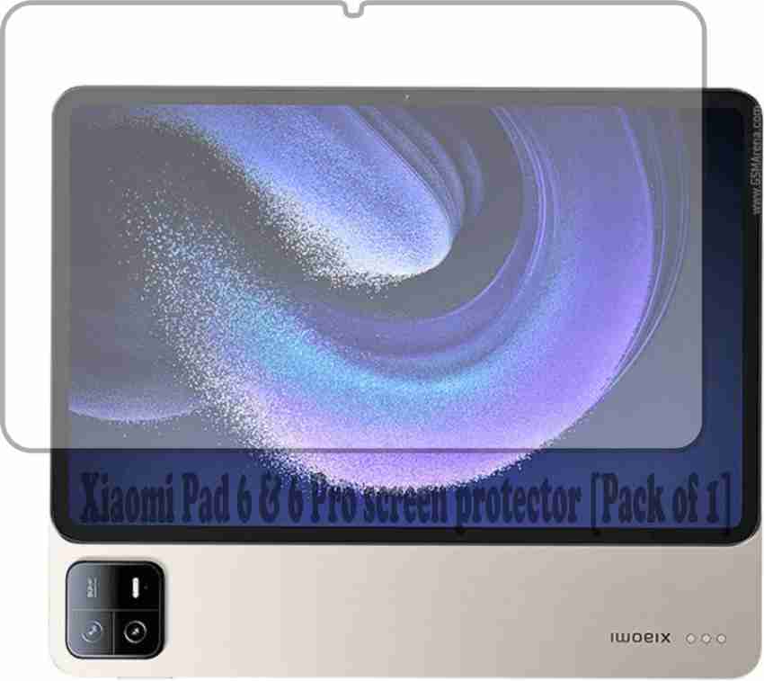 How to Install Tempered glass for Tablet Xiaomi pad 6 - Installing  protective glass on tablet 