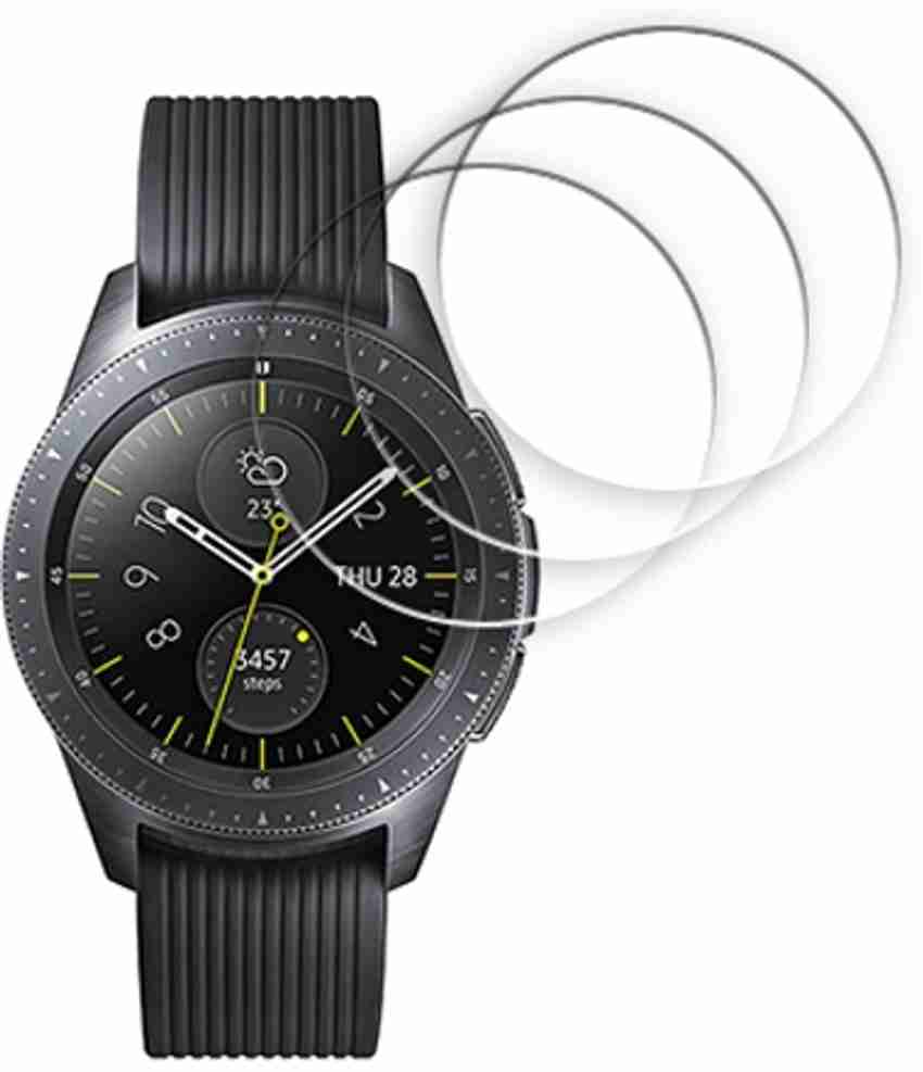 SOMTONE Edge To Edge Tempered Glass for Samsung Galaxy Watch 46mm SMARTWATCH SCREEN GUARD SOMTONE Flipkart