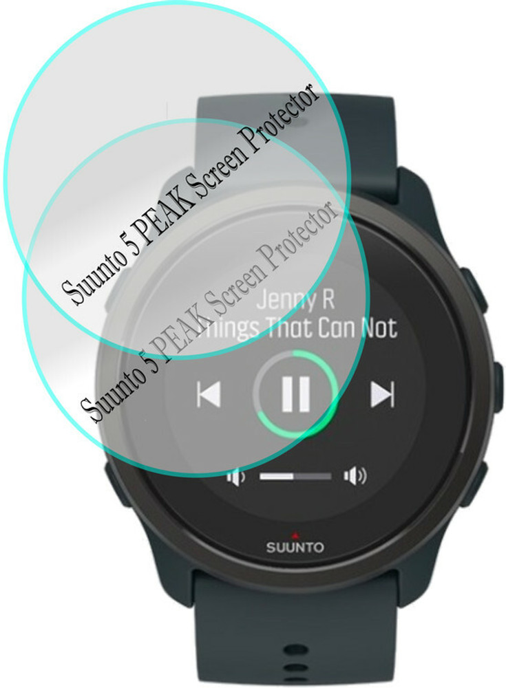 RapTag Edge To Edge Screen Guard for Suunto 5 Peak 43mm 9H Plus