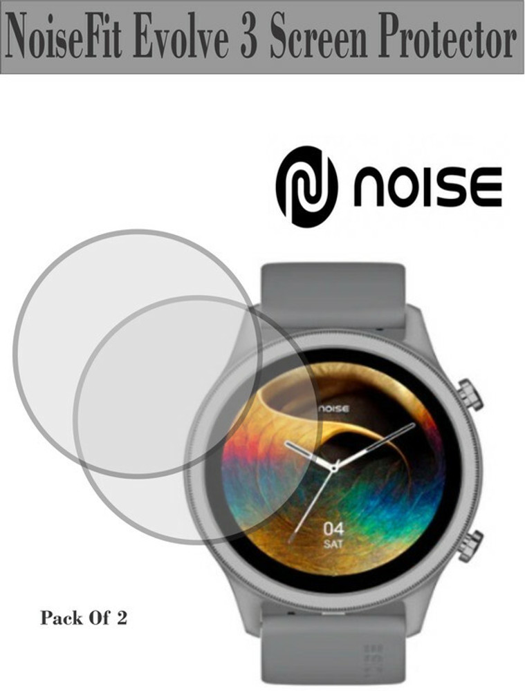 Spnrs Edge To Edge Tempered Glass for nii NoiseFit Evolve 3