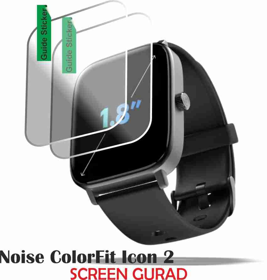 JSGROWITTECH Edge To Edge Tempered Glass for Noise ColorFit Icon 2 Smartwatch JSGROWITTECH Flipkart