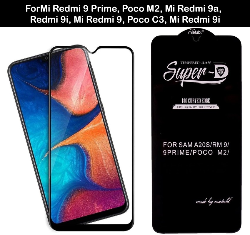 Flipkart SmartBuy Edge To Edge Tempered Glass for Poco M2, Mi Redmi 9  Prime, Poco M2 Reloaded - Flipkart SmartBuy 