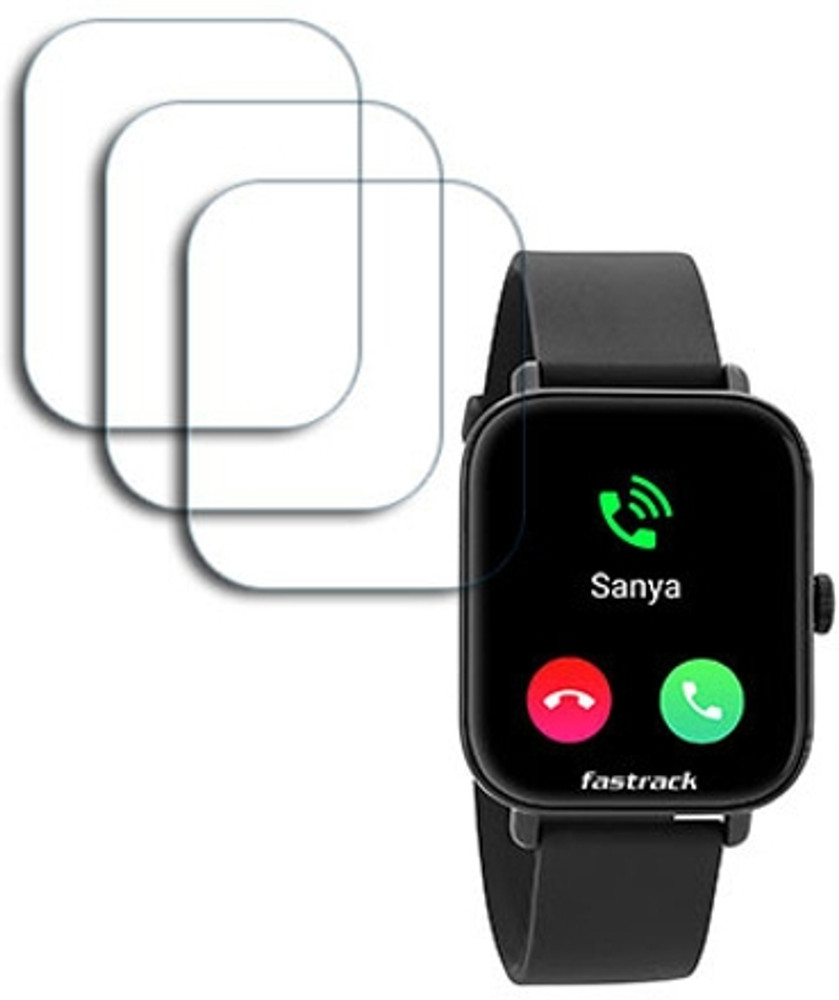 ARBAN Edge To Edge Tempered Glass for Fastrack Reflex Vox 2 Smart Watch with BT Calling Large 1.8 inch SMARTWATCH SCREEN GUARD ARBAN Flipkart